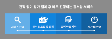 견적 과정 없이 결제 후 바로 진행되는 빠른 영어 논문 및 SOP 교정 서비스